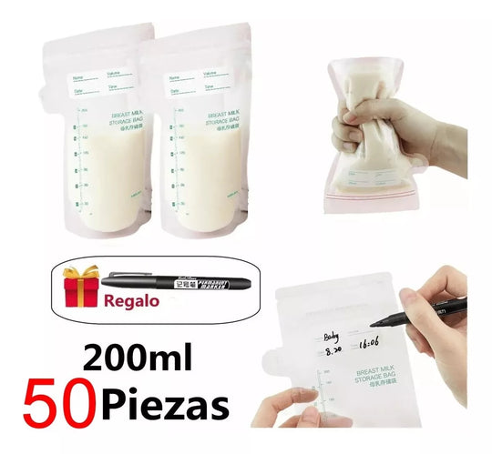 BOLSAS PARA ALMACENAR LECHE