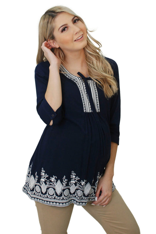 BLUSA DE EMBARAZO "APLIK"