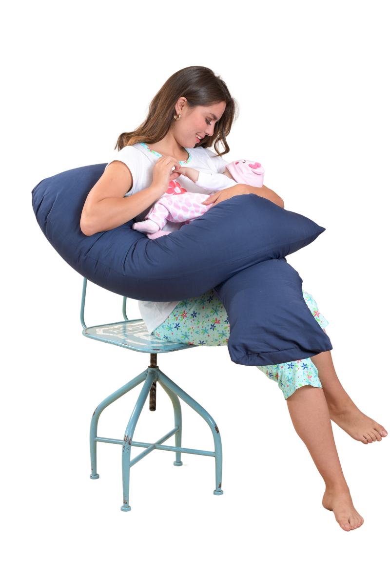 Almohada embarazada para mujeres embarazadas, almohada de lactancia, cojín  de embarazo para mujeres embarazadas en forma de U, soporte para dormir, 4