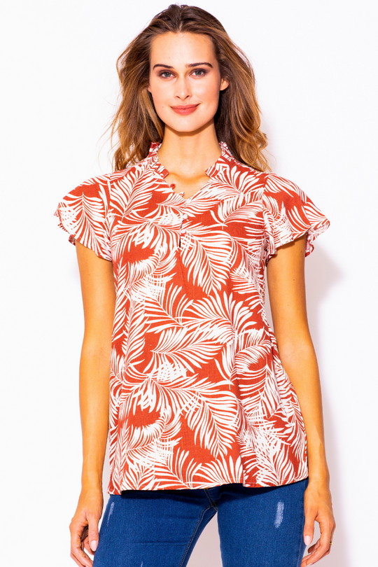 BLUSA DE EMBARAZO "HAWAIANA"