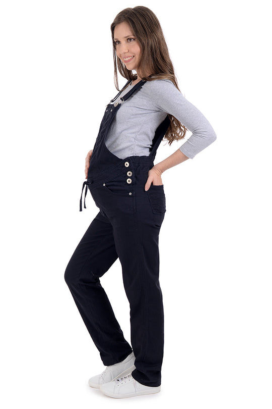 Moderno Overol de Maternidad Largo