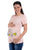 Playera de maternidad MAMA MIA Maternity con colorido estampado 