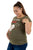 Playera de embarazada MAMA MIA MATERNITY con estampado de bebé