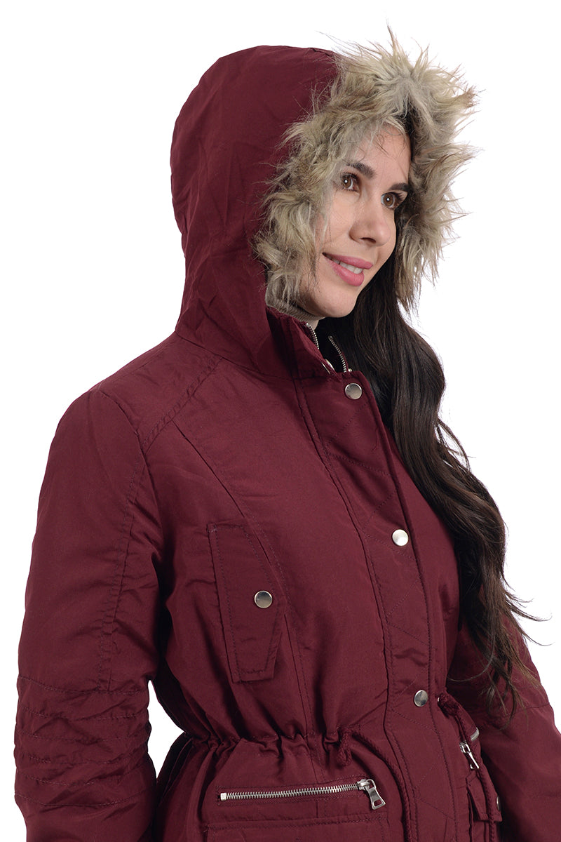 Abrigo Chamarra Calientita Para Mujer Chamarra De Mujer Studio Si