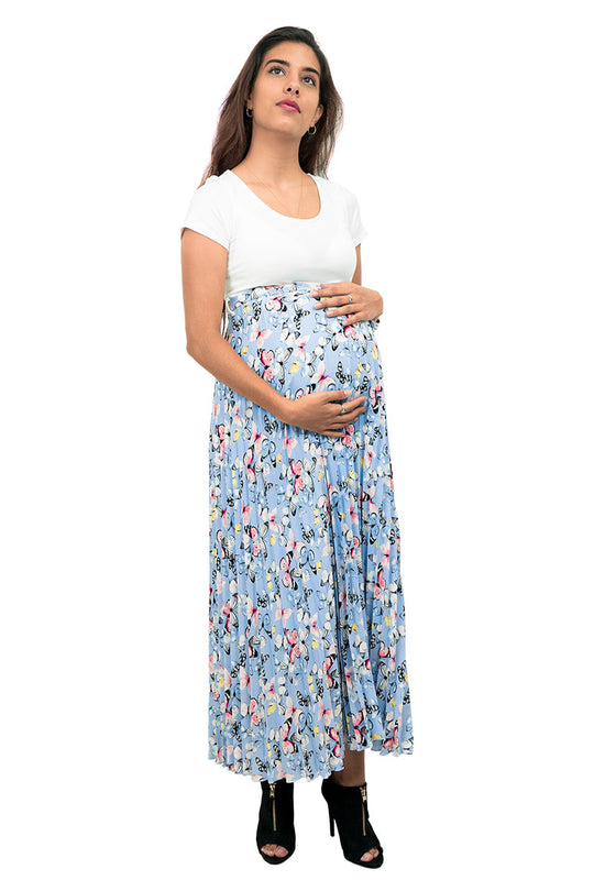 Vestido De Flores Largo Para Embarazada