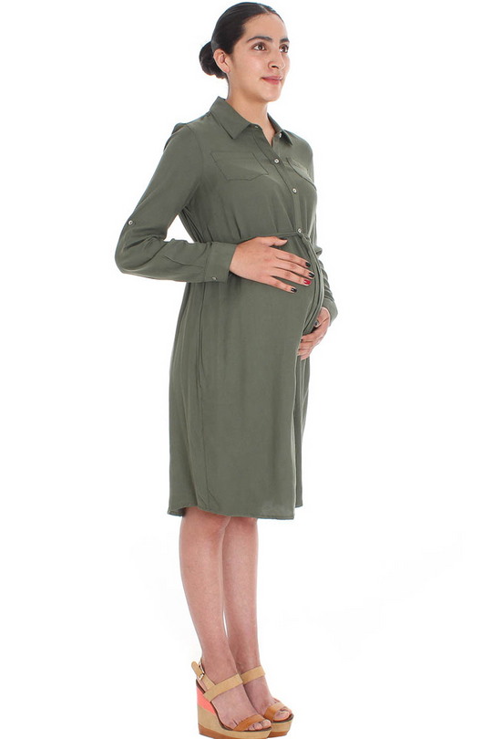 VESTIDO DE EMBARAZO "OLIVIA"