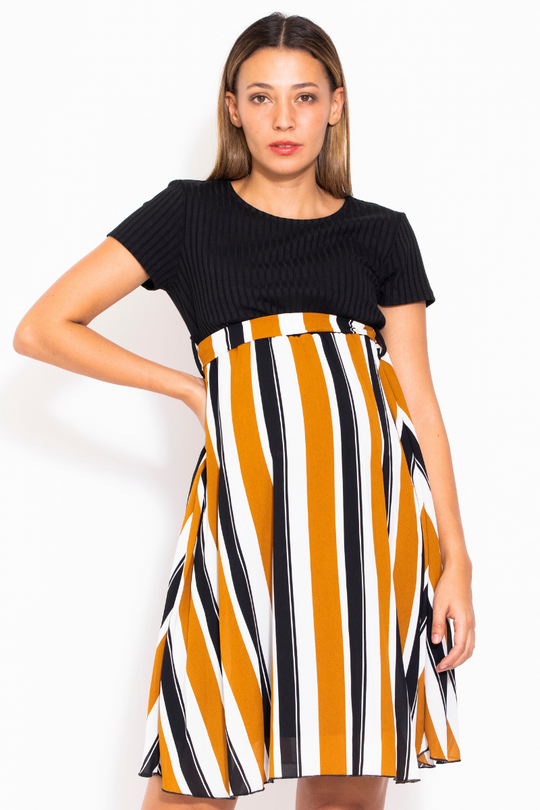 VESTIDO DE EMBARAZO "TABLAS NC"