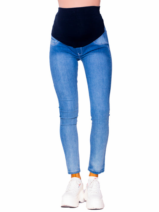 Jeans de Maternidad MAMA MIA De Mezclilla