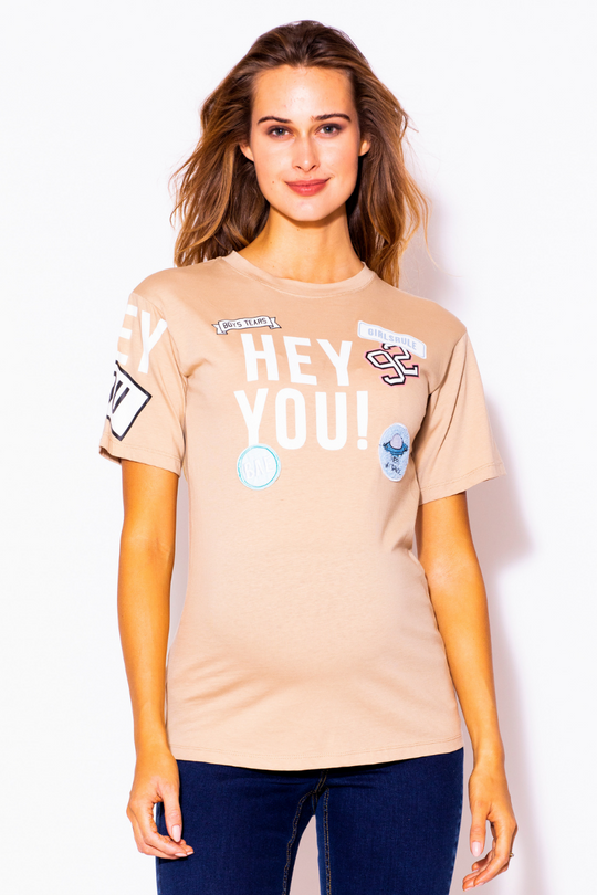 Playera De Embarazadas ¡HEY YOU!