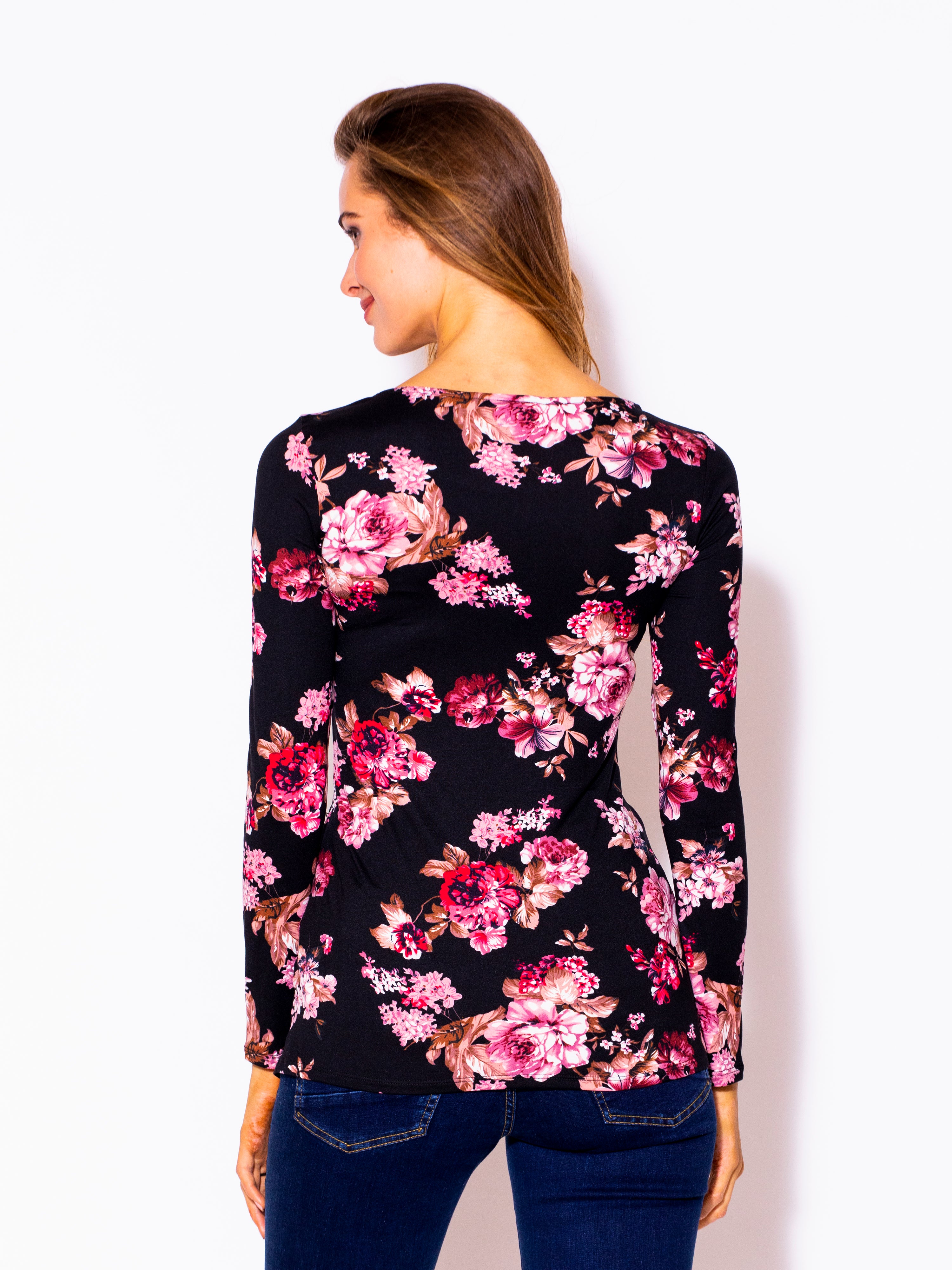 Blusas Para Embarazo Floreada MAMA MIA Maternity – MamaMia México