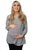 Blusa de maternidad con estampado