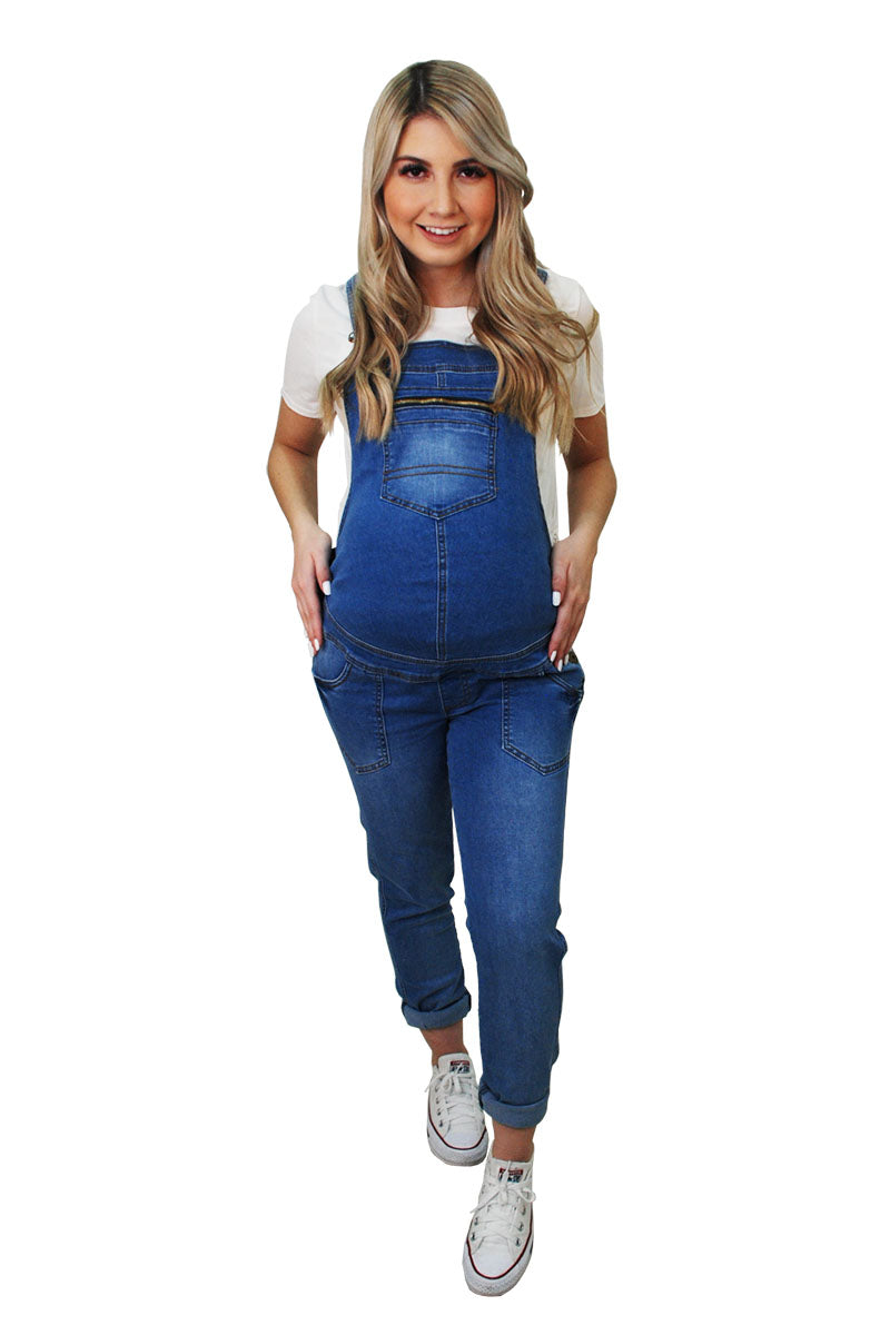 Overoles Pantalones Con Tirantes De Mezclilla Outfit Overol